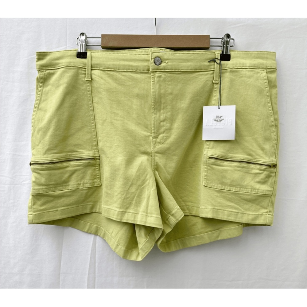 Pistola Green Cargo Shorts Relaxed Fit, new